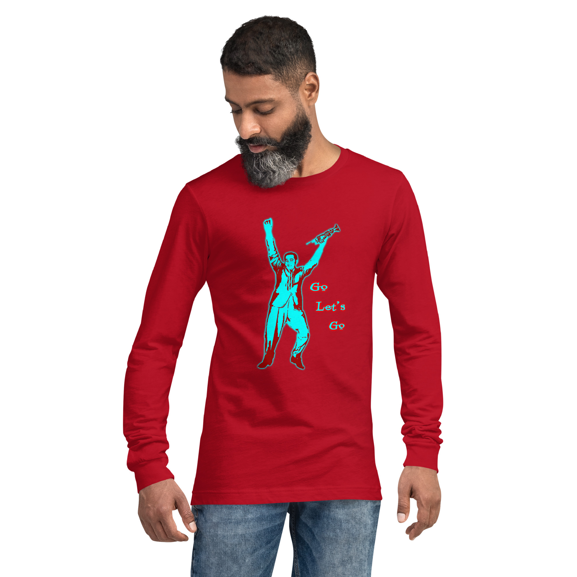 Go Let's Go Unisex Long Sleeve Tee – Louis Prima Jr and the Witnesses