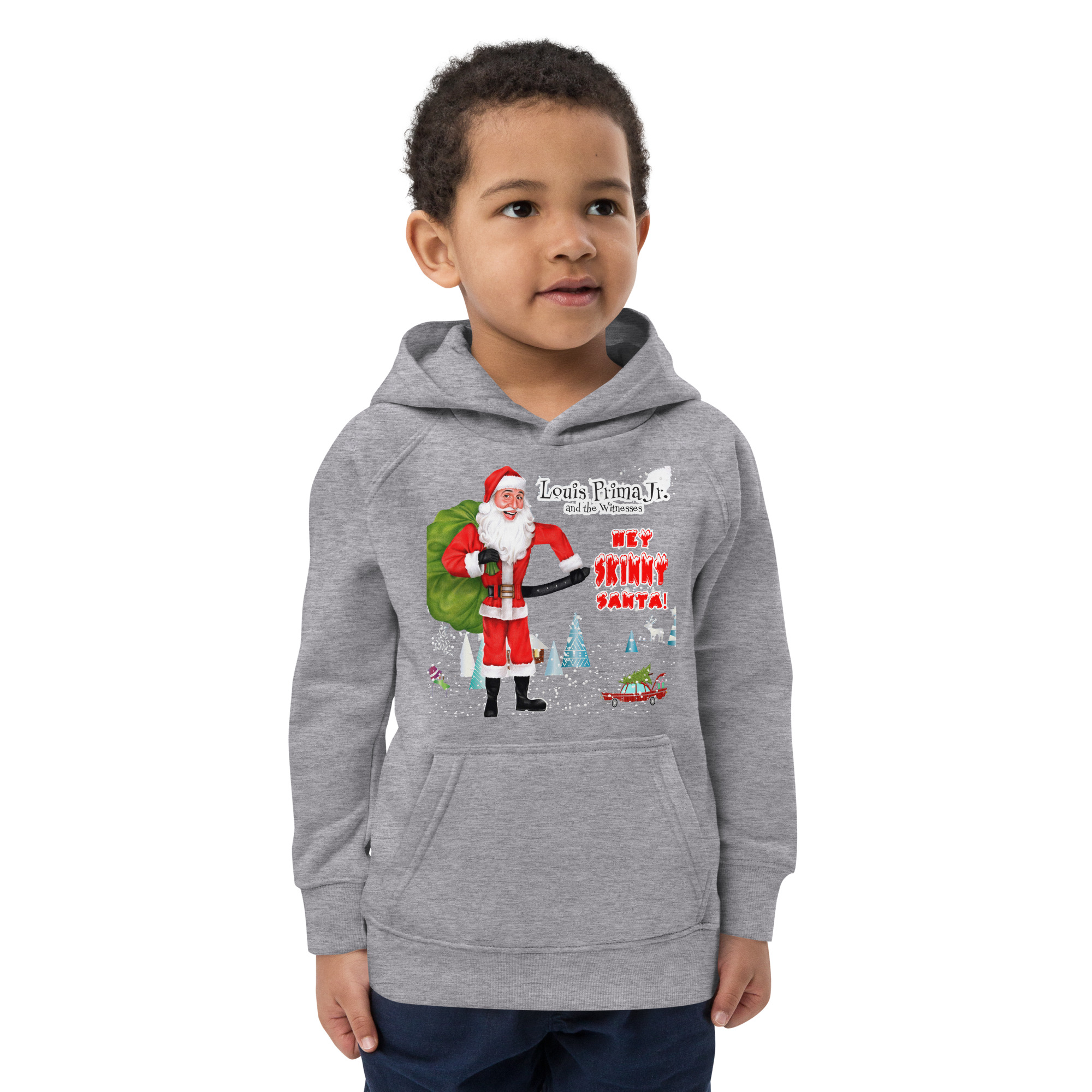 Hey Skinny Santa Unisex Premium Sweatshirt – Louis Prima Jr and the  Witnesses
